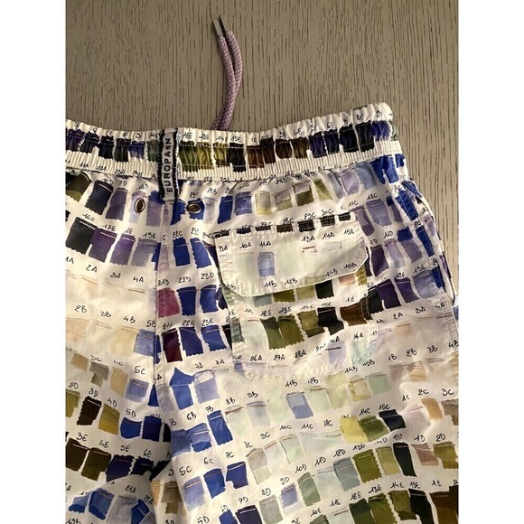 Europan Saint Tropez Men's Swim Shorts Size 27 Waist Blue -  Great Condition - Picture 3 of 4